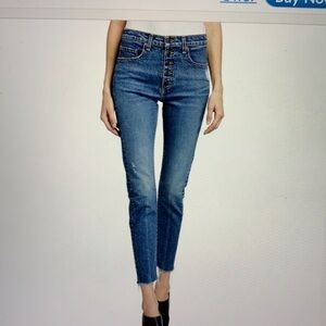 Veronica Beard Faye High Rise Jeans 28